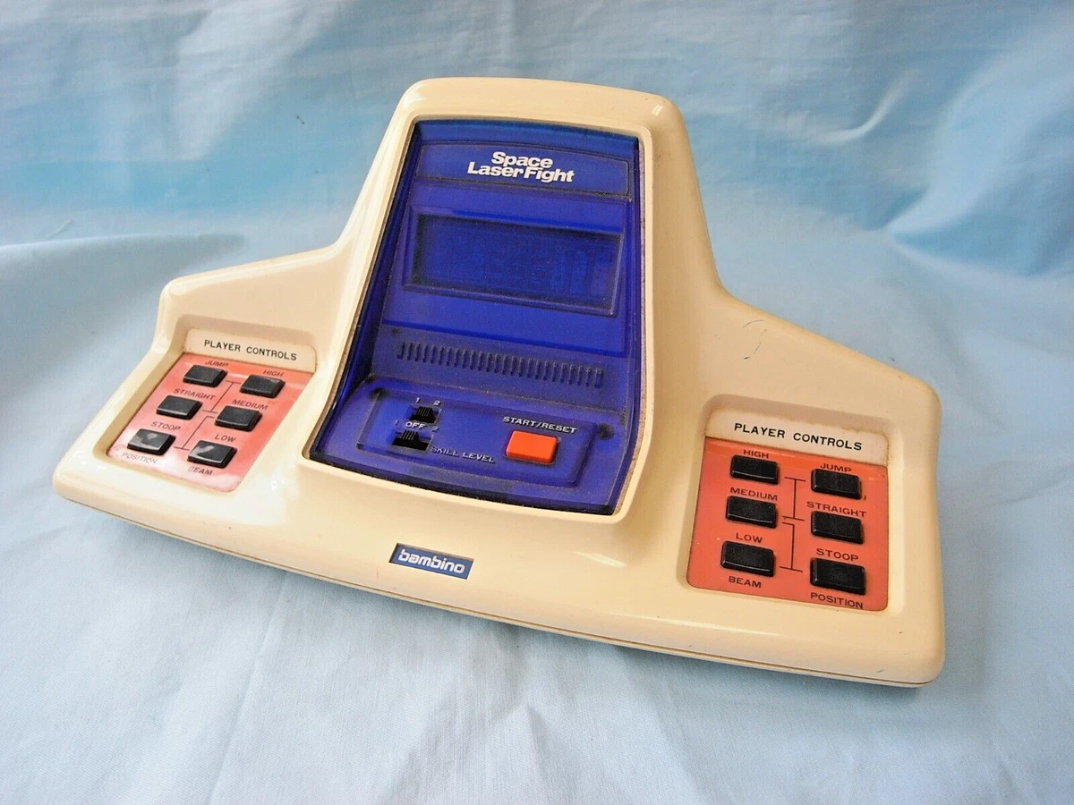 Jeu électronique Vintage Space Laser Fight – Bambino – 1979 – Avec Boîte