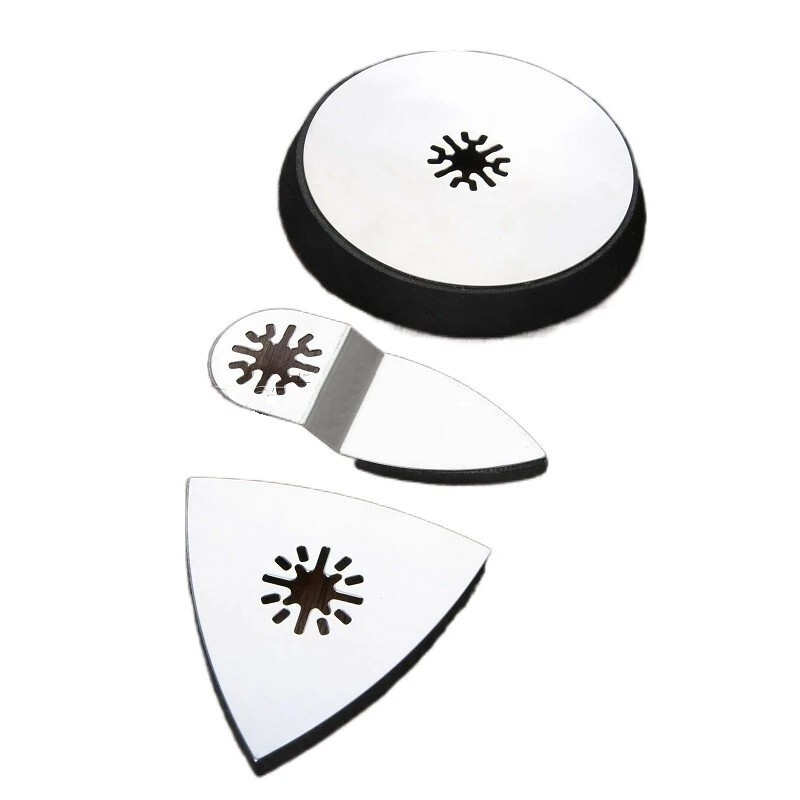 3x Oversized Finger Mini Polished Sanding Pads Oscillating Tools For