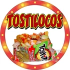 Tostilocos DECAL Snack Concession Food Truck Sticker c2  (Choose Your Size)