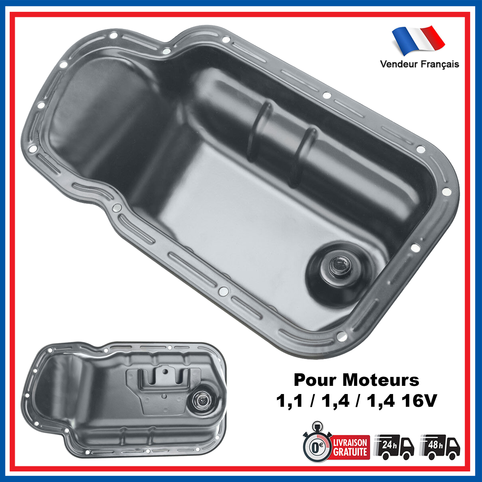 Stopper les fuites de carter d'huile 0301L5 pour Citroën C2 C3 C4 et Berlingo TU3