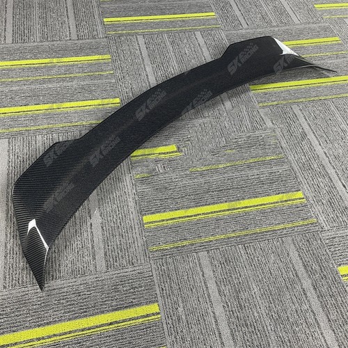 For Cadillac CT4 2020-2025 Gloss Black/Dry Carbon/Carbon Fiber Rear Spoiler Wing - Picture 21 of 35