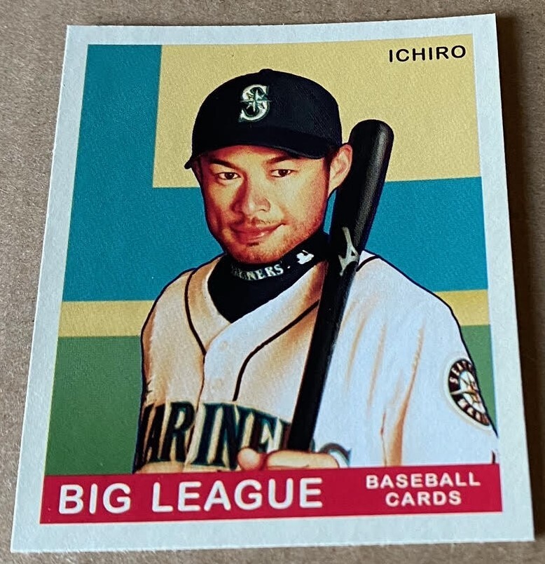 ICHIRO 2007 UPPER DECK GOUDEY Green Back Card #104 NM-MT Condition