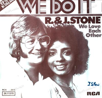R & J Stone - We Do It / We Love Each Other 7in (VG/VG) .