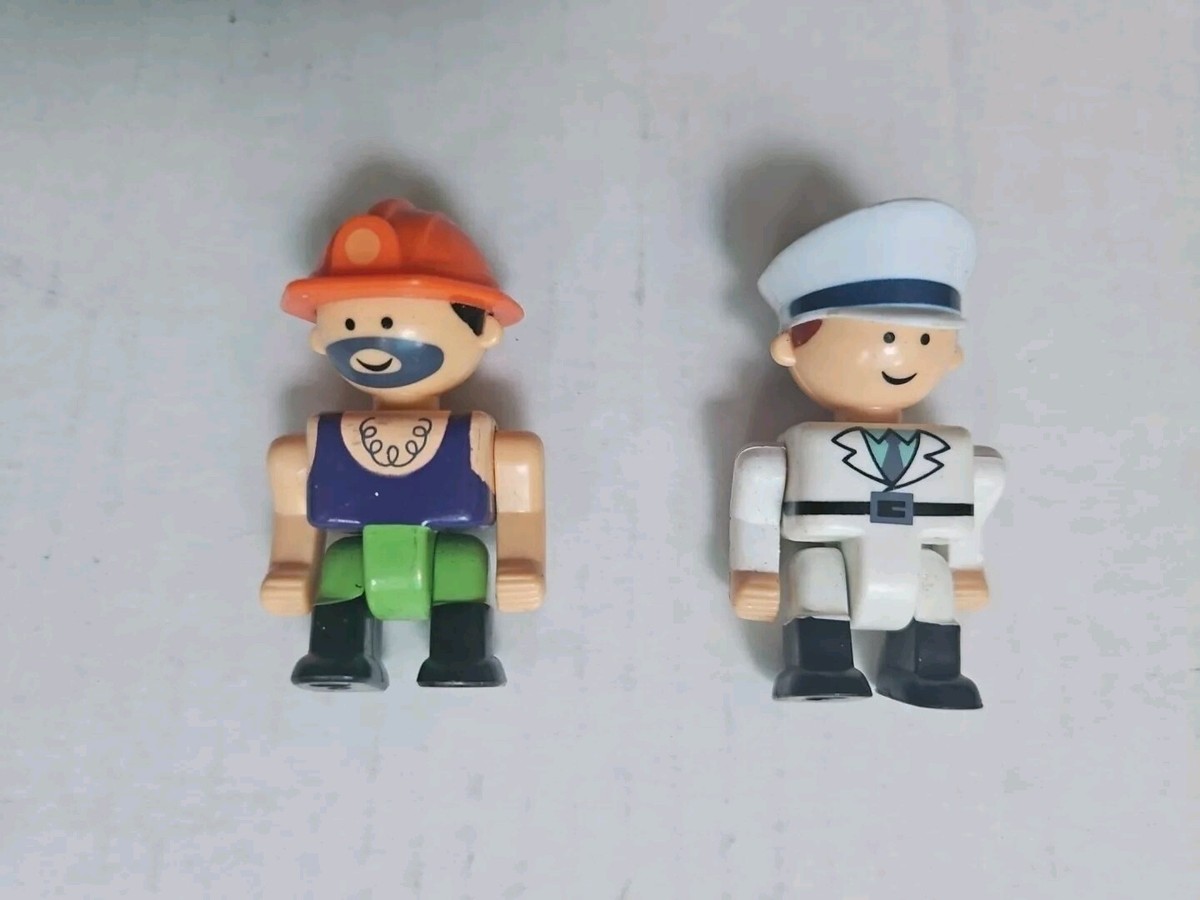 K'NEX CONSTRUCTION WORKER & NAVY SAILOR LITTLE PEOPLE 2