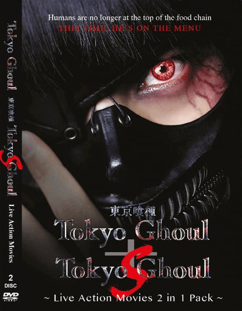 JAPANESE LIVE ACTION MOVIE Tokyo Ghoul The Movie 1-2 Region All +