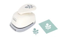 Bira Craft 1 inch Leaf Shape Lever Action Craft Punch for Paper Crafting 