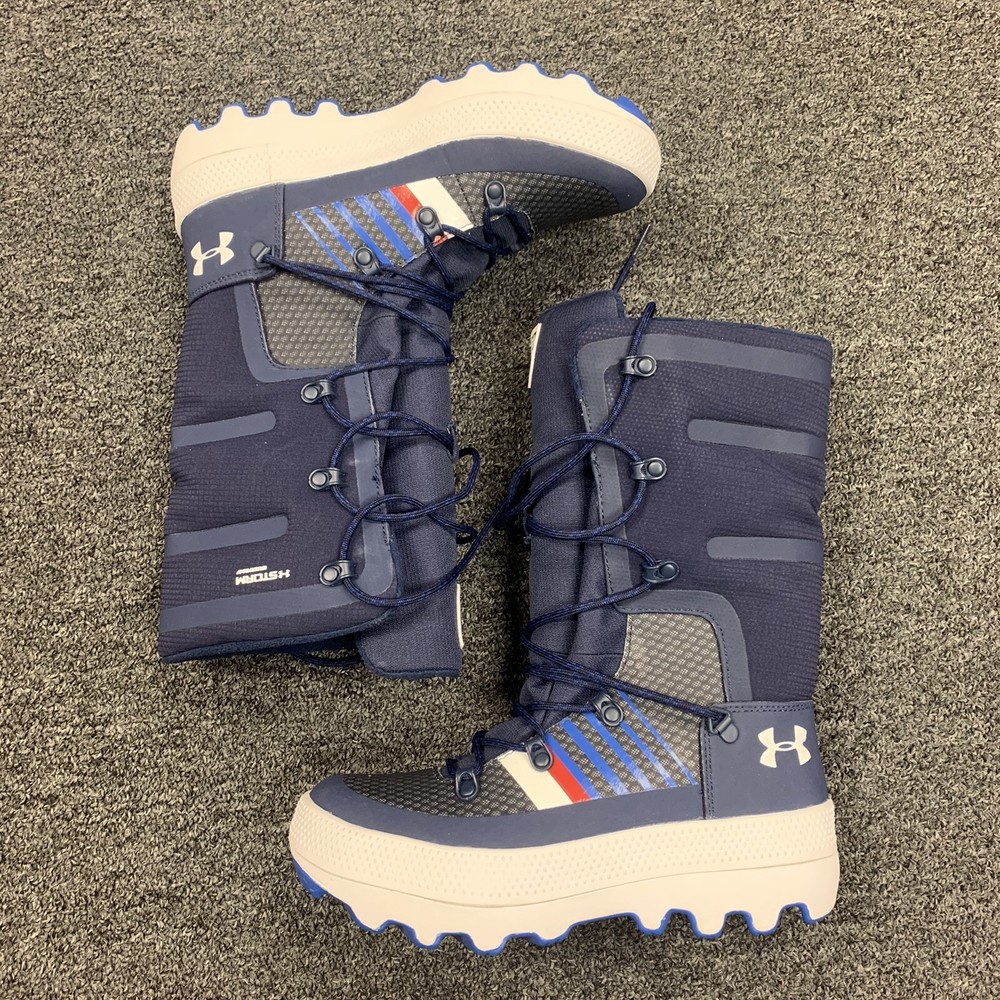 Under Armour Women’s Team USA Govie Navy Winter Boots Size 6