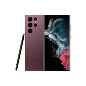 Samsung Galaxy S22 Ultra SM-S908U Unlocked 128GB Burgundy C