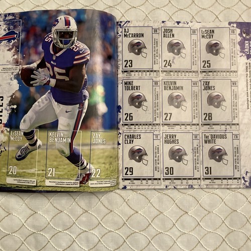 2018 NFL STICKER SAMMLUNG ALBUM BUCH 32 NFL TEAMS PANINI - Bild 12 von 20