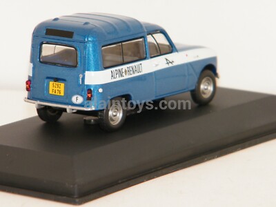DIE CAST " R 4 FOURGONNETTE ASSISTANCE SAVIEM - 1967 " UTILITAIRES