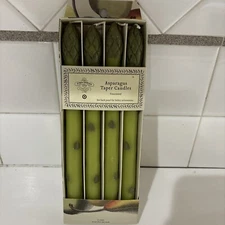 John Derian X Target Fall Asparagus Taper Candles 4 Ct Thanksgiving 2024