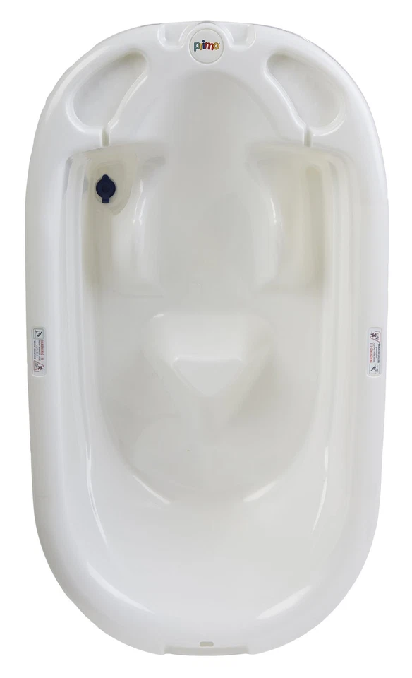 2-ступенчатая детская ванна EuroBath, белая — большая, долговечная, детские принадлежности... - Изображение 2 из 4