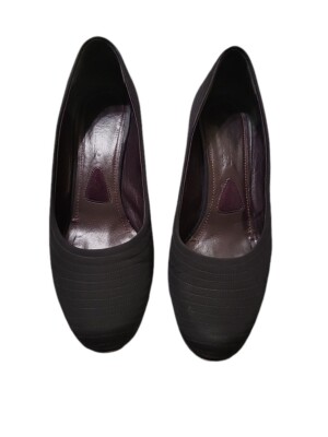 Jil Sander Black Heels Size 39 (8.5 US) Made In Italy
