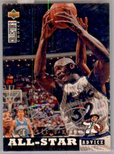 1994-95 Collector's Choice Silver Signature Shaquille O'Neal #197 ORLANDO MAGIC