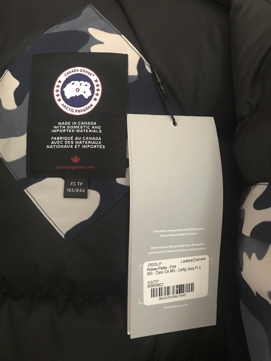 Canada Goose Rideau Hooded Camo Parka Coat(Authentic) | eBay