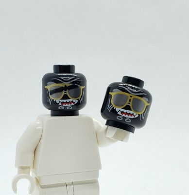 Lego Lord Garmadon Head Misprint Error Test Print Prototype