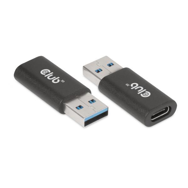 CLUB3D CAC-1525 adattatore per inversione del genere dei cavi USB A USB TYPE C N