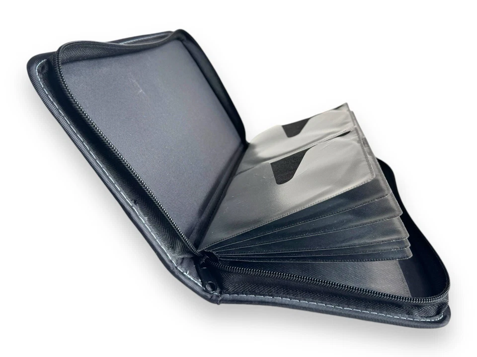 CD DVD Games Black Storage Organizer Case Wallet Holds 48 Discs PC Games Blu Ray - Image 4 of 4