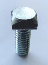 (25) 3/8-16 X 7/8” Square Head Machine Bolt Screw Zinc 9/16” Head 3/8” X 7/8”
