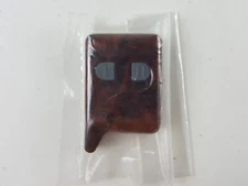 DEI SHELL FOR REMOTE FOB NO ELECTRONICS CASE ONLY BROWN 2-BUTTON ALARM COVER USA