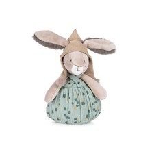 Moulin Roty Trois Petits Lapins Soft Toy Musical Rabbit from Wyestyles