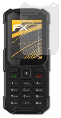 Protecteurs D'écran AtFoliX Pour MyPhone Hammer Iron 3 - Lot De 3 - Anti-rayures, Réutilisables