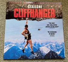 Cliffhanger Laser Disc Deluxe Widescreen Version Stallone