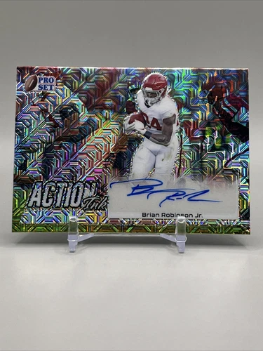 2022 Leaf Pro Set Action Ink Brian Robinson Jr. Rookie Autograph /25 #AI-BRJ 🔥