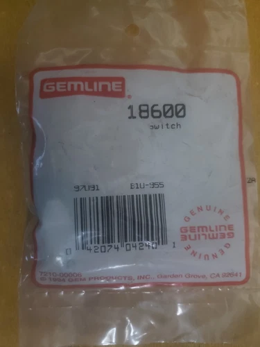 Gemline Switch 18600 (Box EEEE)