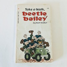 1976 book take a walk beetle Bailey by Mort Walker
