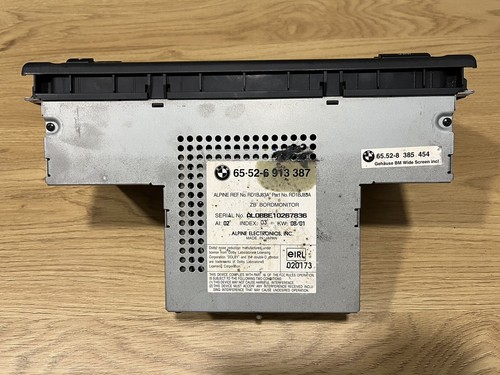 BMW E39 5er Autoradio Navigation Bordmonitor 65-52-6913387 Alpine - Bild 5 von 11