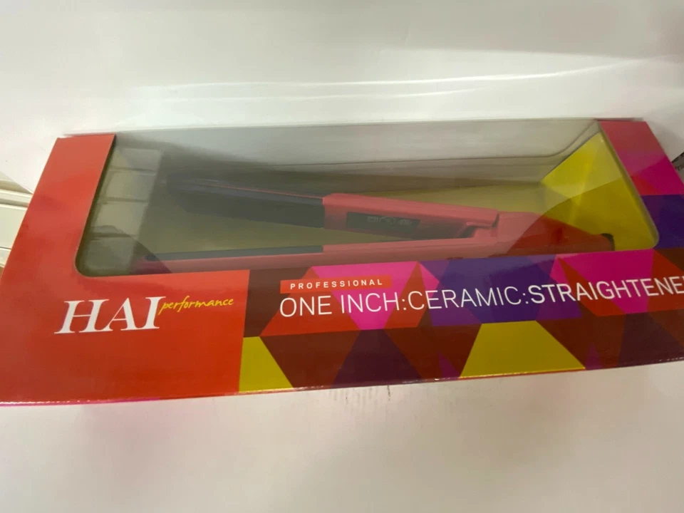 Plancha plana HAI, plancha de pelo profesional de cerámica de rendimiento de una pulgada Foto 4 de 4