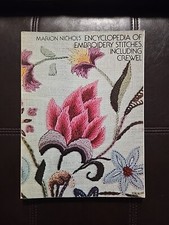 MARION NICHOLS Enciclopedia dei punti da ricamo compreso Crewel RIFERIMENTO 