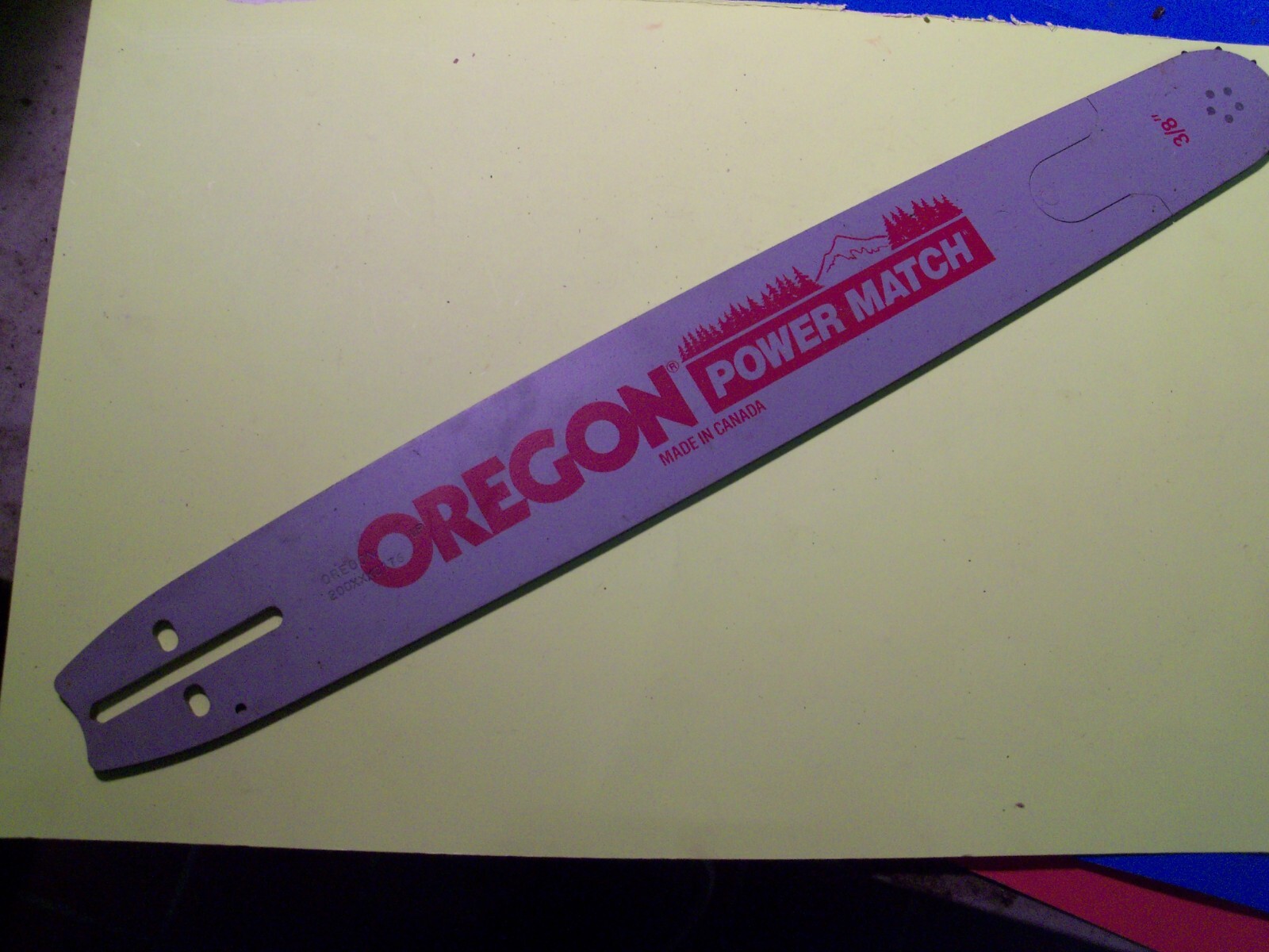 NEW OREGON 20" BAR FITS ECHO / POULAN 3/8 050 REPLACABLE TIP OEM ...