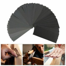 48Pcs Wet and Dry Sand Paper Mixed Assorted Grit 120-5000 Car Paint Sandpaper UK