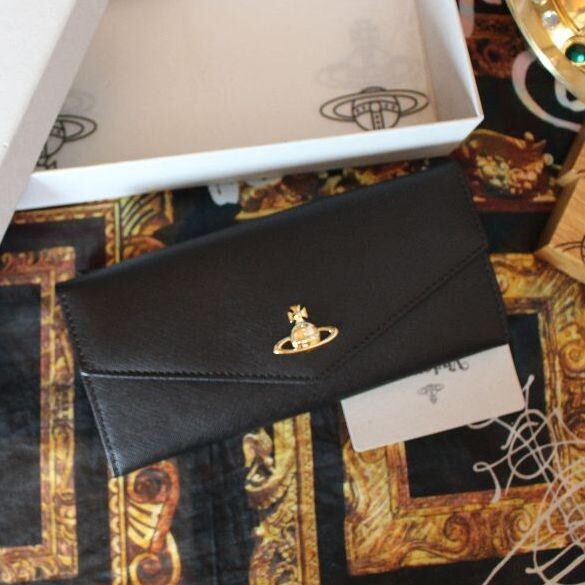 VIPセール Vivienne Westwood PIMLICO チェーン バッグ 大 Vivienne Westwood Pimlico Credit Card Long Wallet Leather