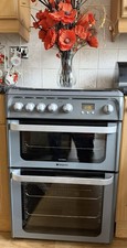 Hotpoint 60cm Gas Cooker Double Oven and Grill