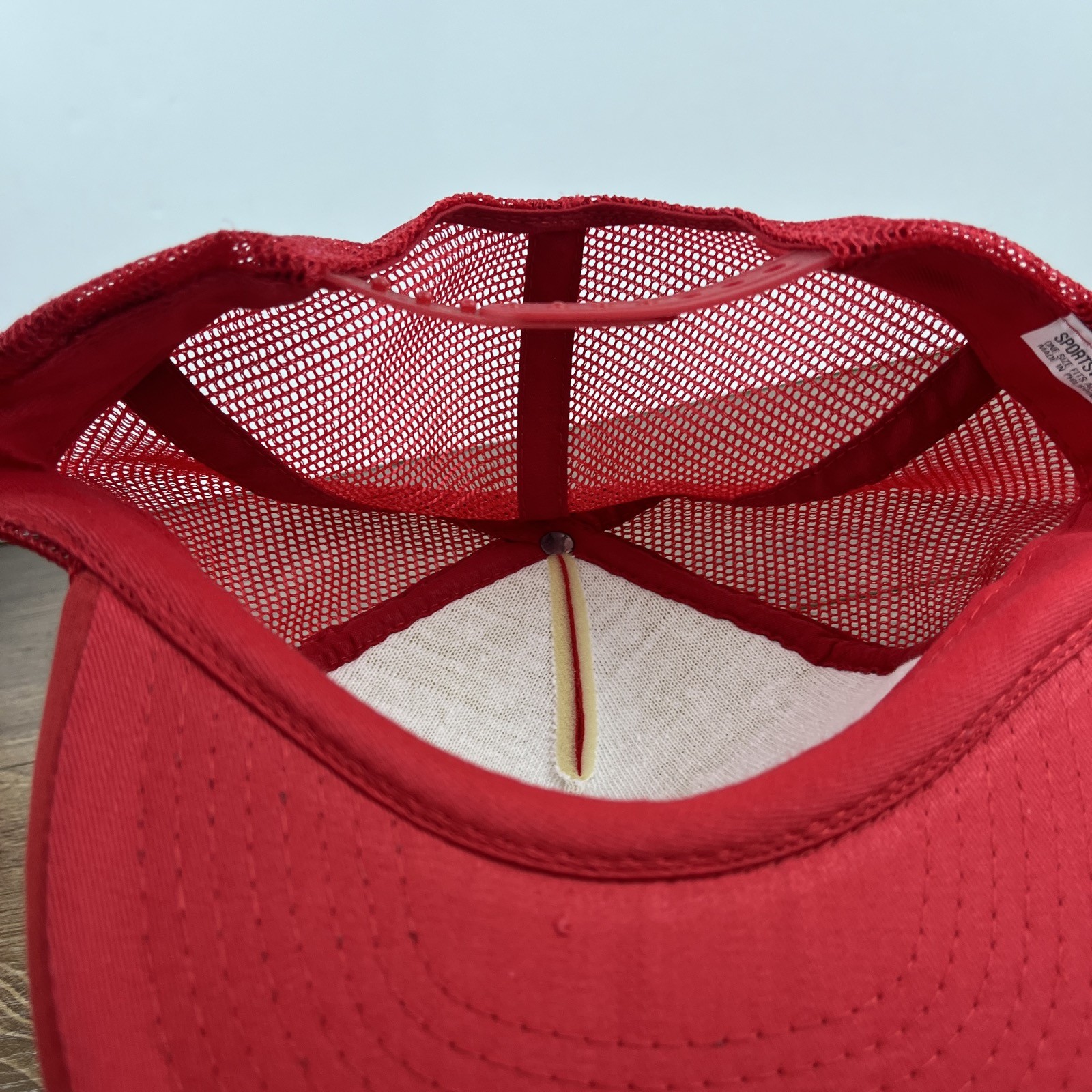 CAP Snapback Hat Red Hat Adjustable Baseball Hat … - image 11