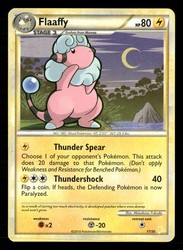 Flaaffy (#17) HGSS Trainer Kit: Gyarados & Raichu