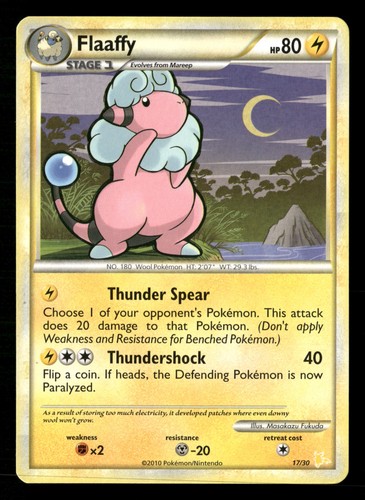 Flaaffy (#17) HGSS Trainer Kit: Gyarados & Raichu
