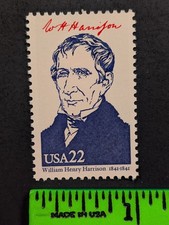 William Henry Harrison 1986 President Poster Stamp
