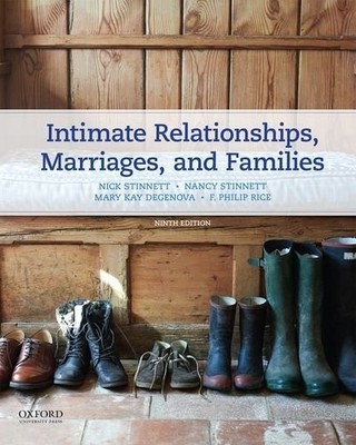 INTIMATE RELATIONSHIPS, MARRIAGES, AND FAMILIES By Nancy Stinnett & Nick