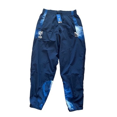 Puma KidSuper Al-Hilal SFC Travel Pants Navy Blue Cloud Print