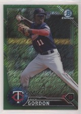 2016 Bowman Chrome Prospects Green Shimmer Refractor 48/99 Nick Gordon 03xg
