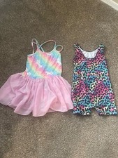 GIRL S GYMNASTICS/DANCE LEOTARDS SIZE 115 - SIZE 6