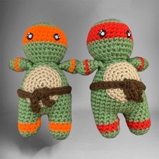 Crochet Masked Turtle Red