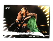 Mercedes Martinez def. Shotzi Blackheart 2021 Topps WWE Women's Division 51