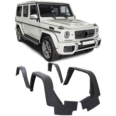 Kotflügel Radläufe Verbreiterungen für Mercedes G Modell W463 90-13 mit AMG Line