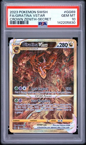 Giratina VSTAR graded PSA 10 for sale on eBay
