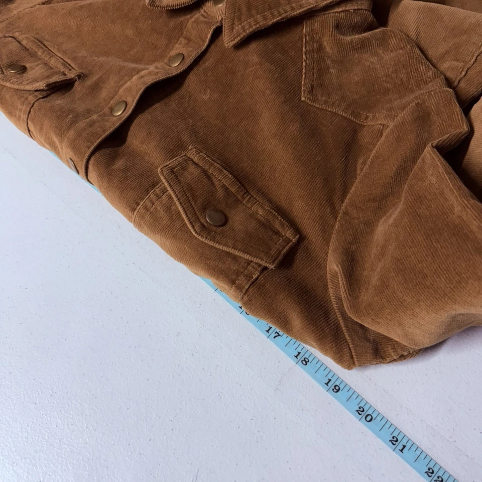 Vestido Vintage Años 90 Moda Intl Marrón Pana Bolsillos Abotonados Talla 6 Pradera Foto 2 de 4